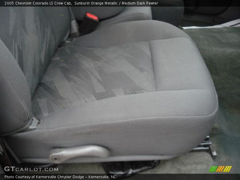 Sunburst Orange Metallic / Medium Dark Pewter 2005 Chevrolet Colorado LS Crew Cab