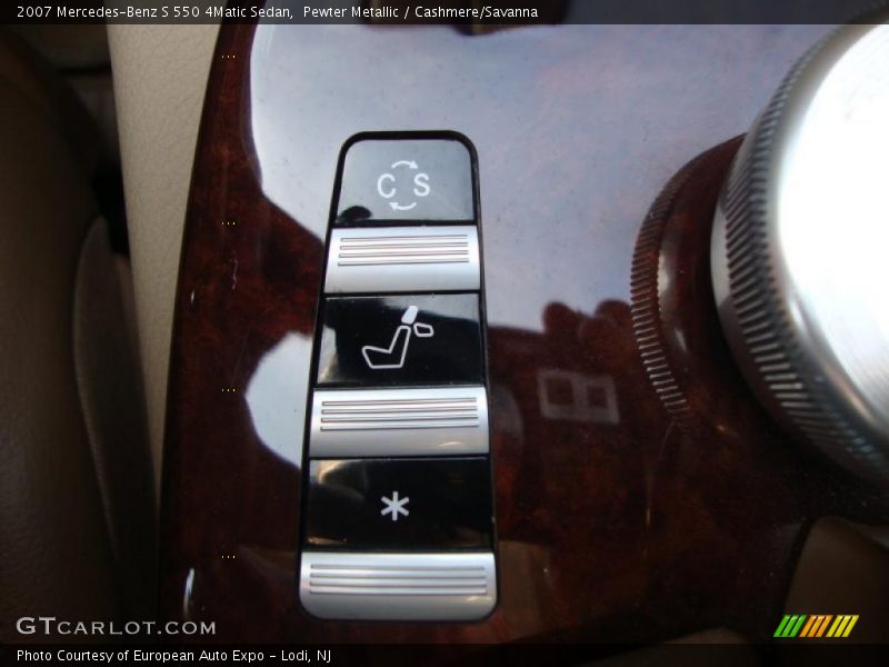 Pewter Metallic / Cashmere/Savanna 2007 Mercedes-Benz S 550 4Matic Sedan