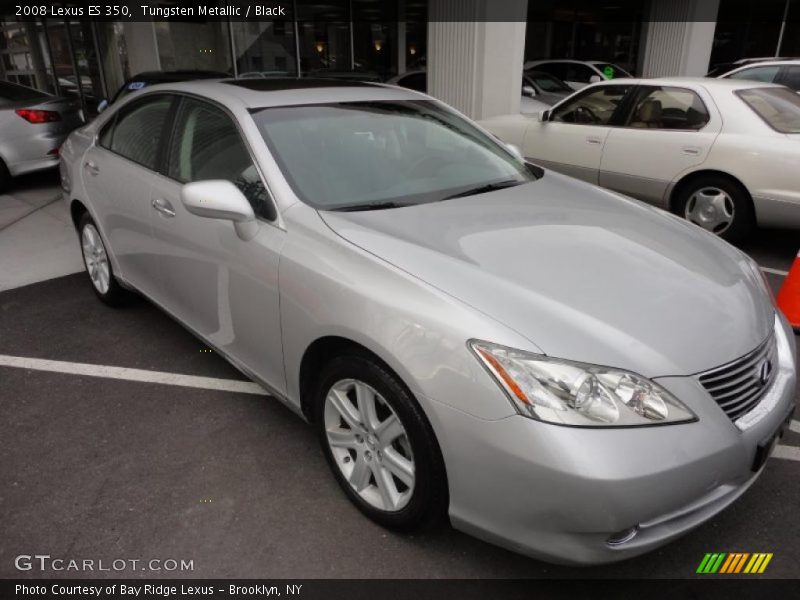 Tungsten Metallic / Black 2008 Lexus ES 350