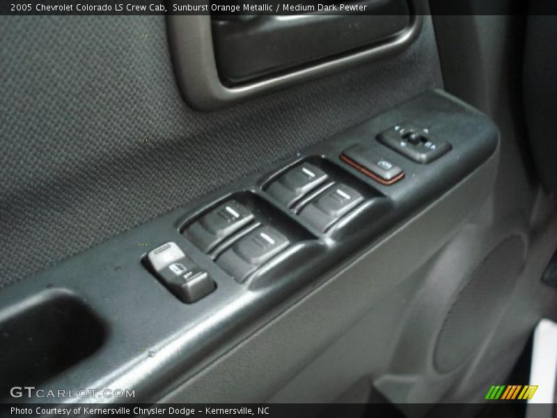 Sunburst Orange Metallic / Medium Dark Pewter 2005 Chevrolet Colorado LS Crew Cab