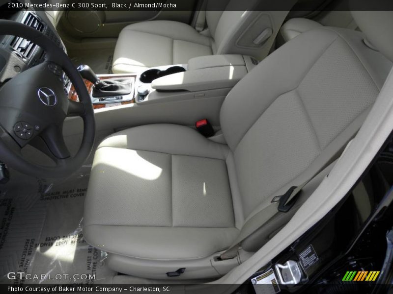 Black / Almond/Mocha 2010 Mercedes-Benz C 300 Sport