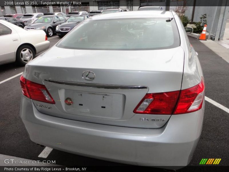 Tungsten Metallic / Black 2008 Lexus ES 350