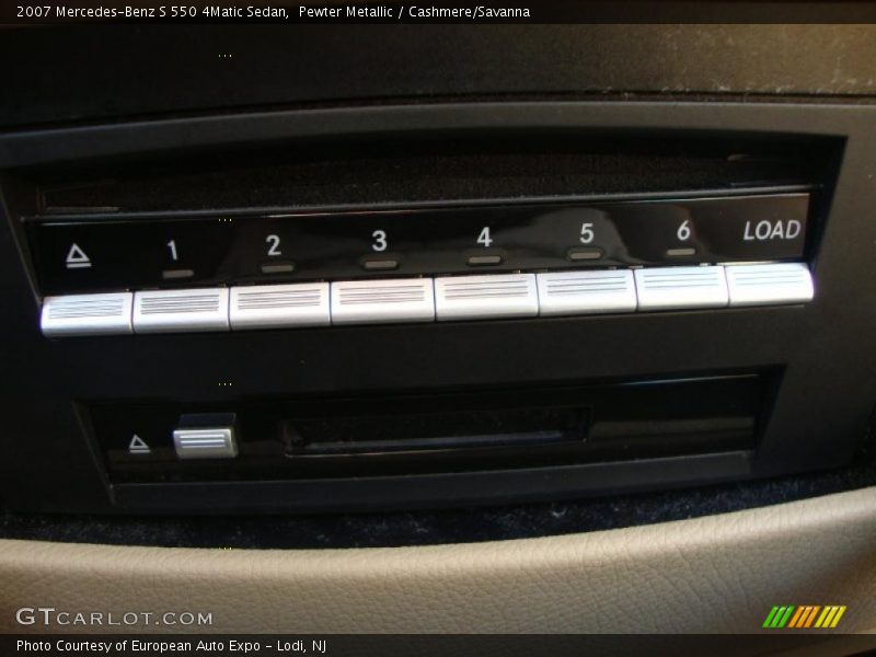 Pewter Metallic / Cashmere/Savanna 2007 Mercedes-Benz S 550 4Matic Sedan