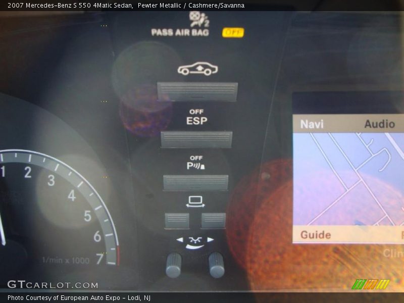Pewter Metallic / Cashmere/Savanna 2007 Mercedes-Benz S 550 4Matic Sedan