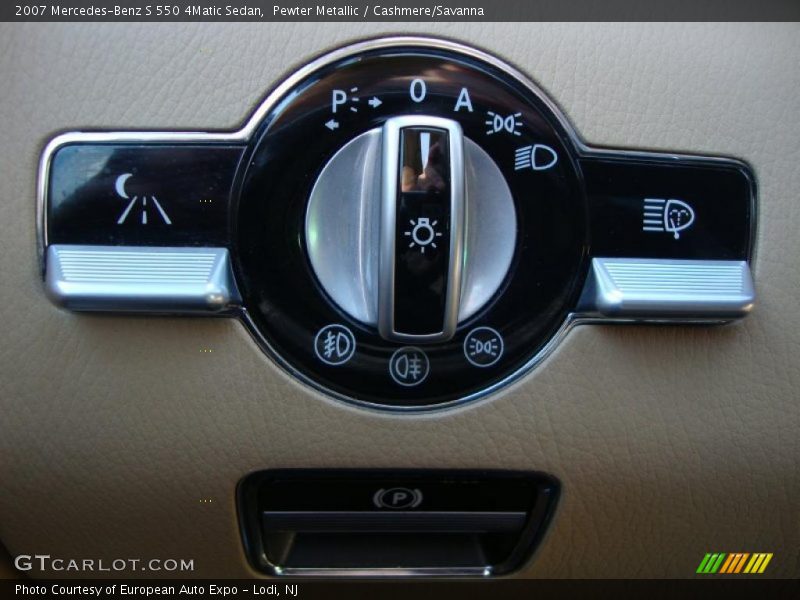 Pewter Metallic / Cashmere/Savanna 2007 Mercedes-Benz S 550 4Matic Sedan
