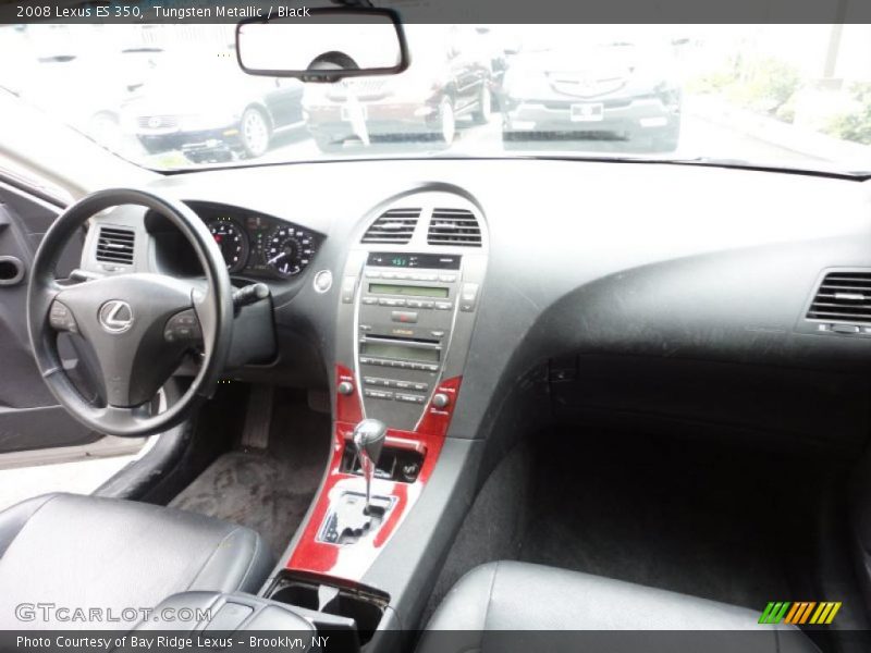 Tungsten Metallic / Black 2008 Lexus ES 350