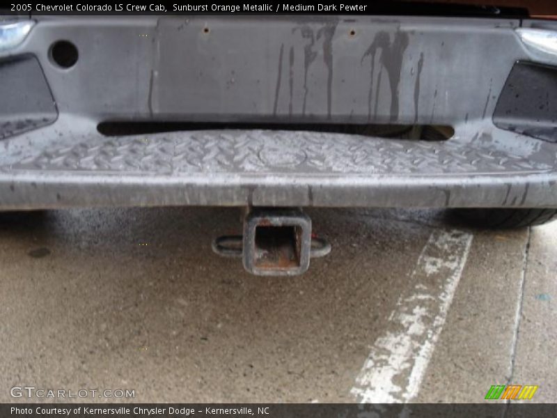 Sunburst Orange Metallic / Medium Dark Pewter 2005 Chevrolet Colorado LS Crew Cab