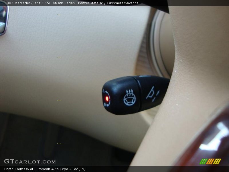 Pewter Metallic / Cashmere/Savanna 2007 Mercedes-Benz S 550 4Matic Sedan