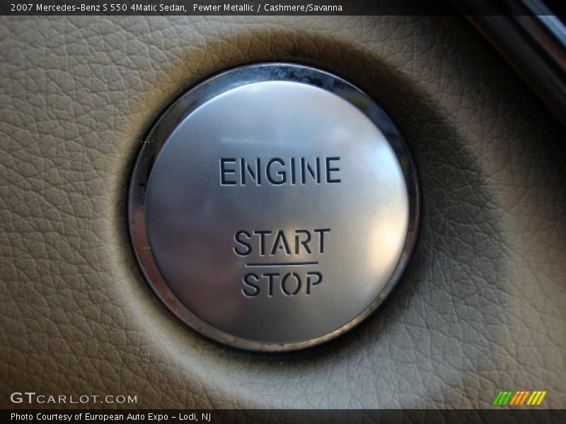 Pewter Metallic / Cashmere/Savanna 2007 Mercedes-Benz S 550 4Matic Sedan