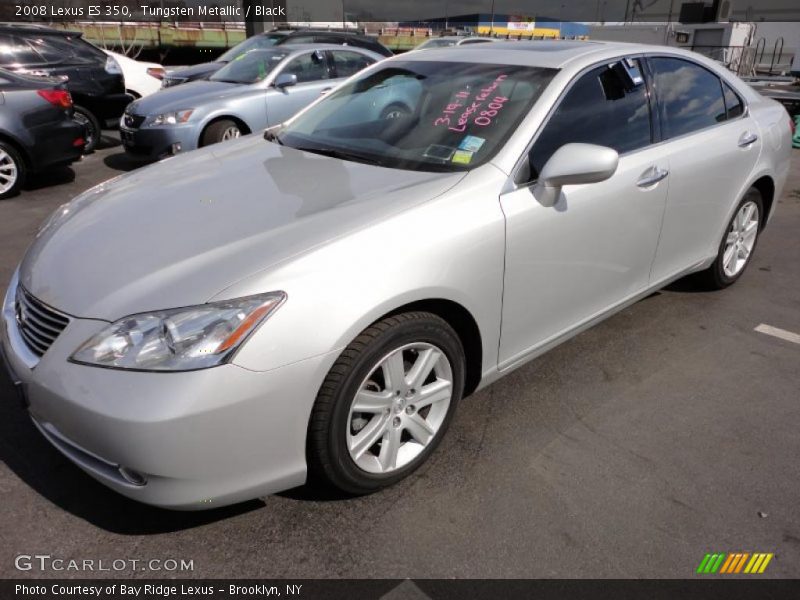 Tungsten Metallic / Black 2008 Lexus ES 350