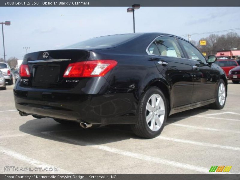 Obsidian Black / Cashmere 2008 Lexus ES 350