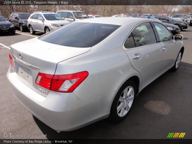 Tungsten Metallic / Black 2008 Lexus ES 350