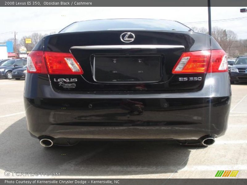 Obsidian Black / Cashmere 2008 Lexus ES 350