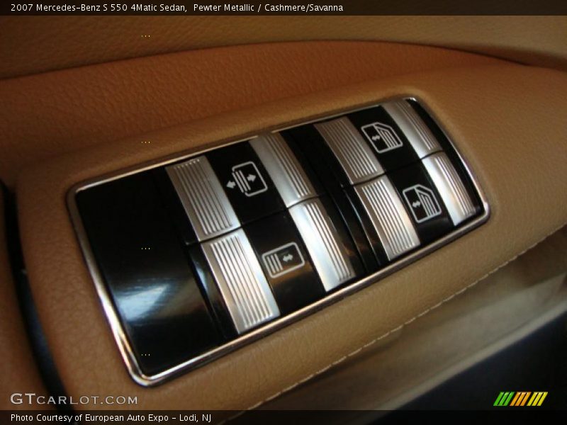 Pewter Metallic / Cashmere/Savanna 2007 Mercedes-Benz S 550 4Matic Sedan