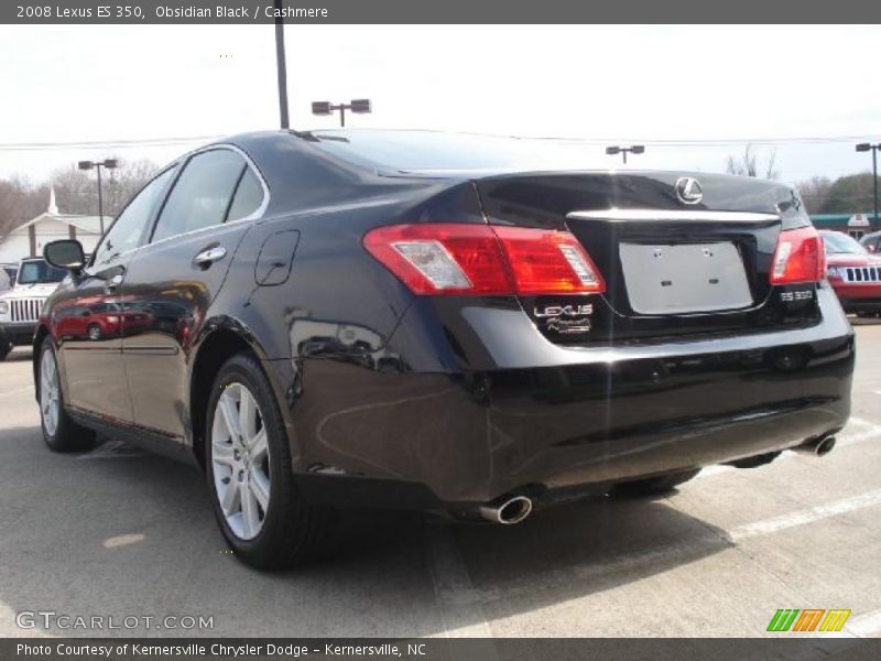 Obsidian Black / Cashmere 2008 Lexus ES 350