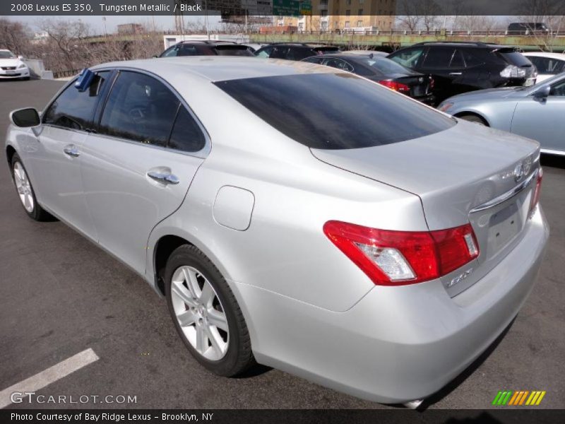 Tungsten Metallic / Black 2008 Lexus ES 350