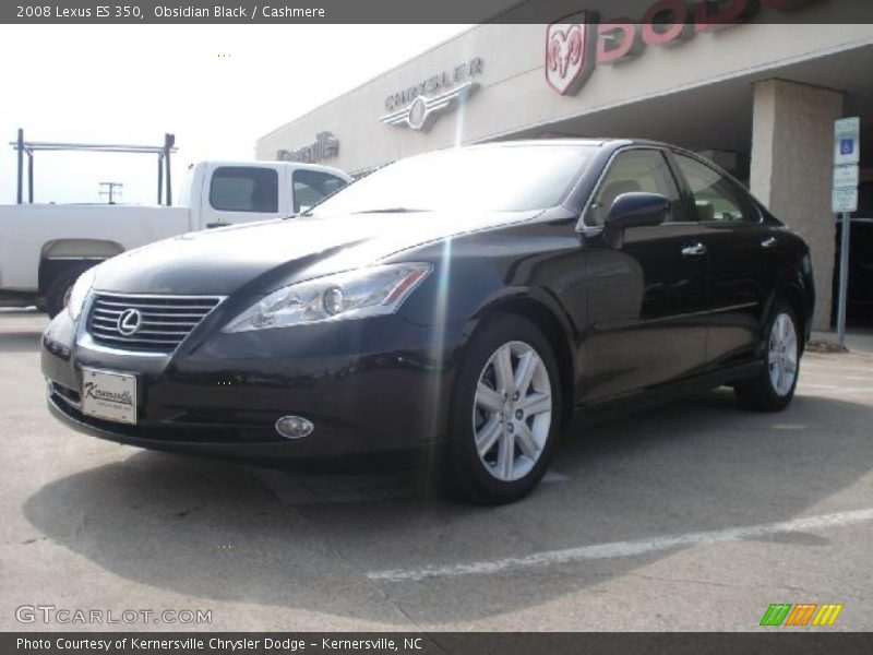 Obsidian Black / Cashmere 2008 Lexus ES 350