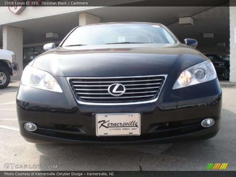 Obsidian Black / Cashmere 2008 Lexus ES 350