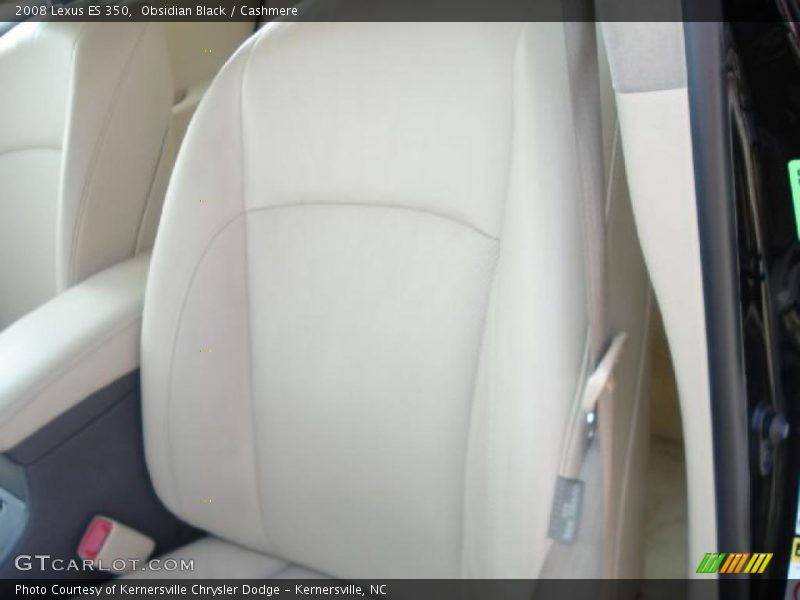 Obsidian Black / Cashmere 2008 Lexus ES 350