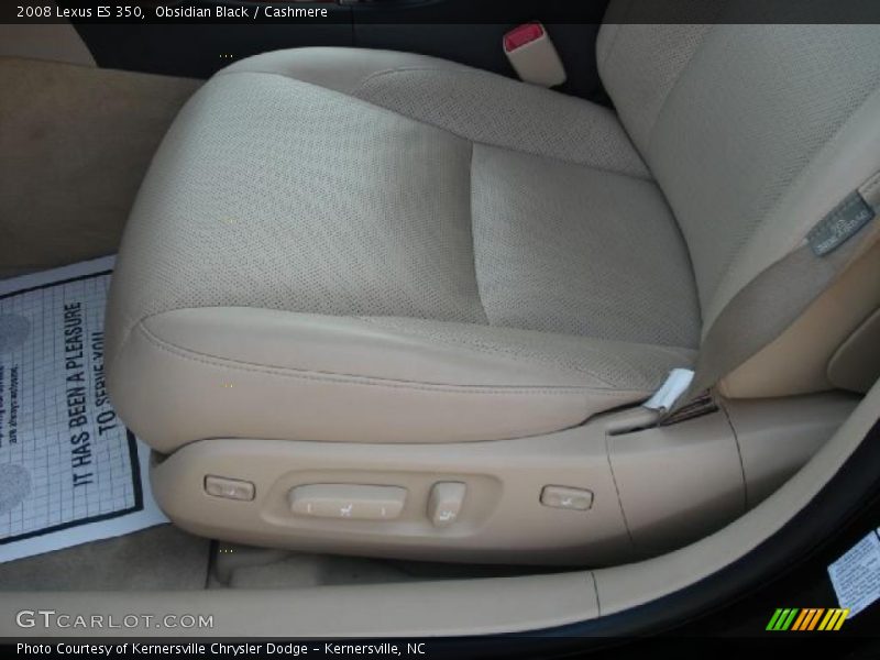 Obsidian Black / Cashmere 2008 Lexus ES 350