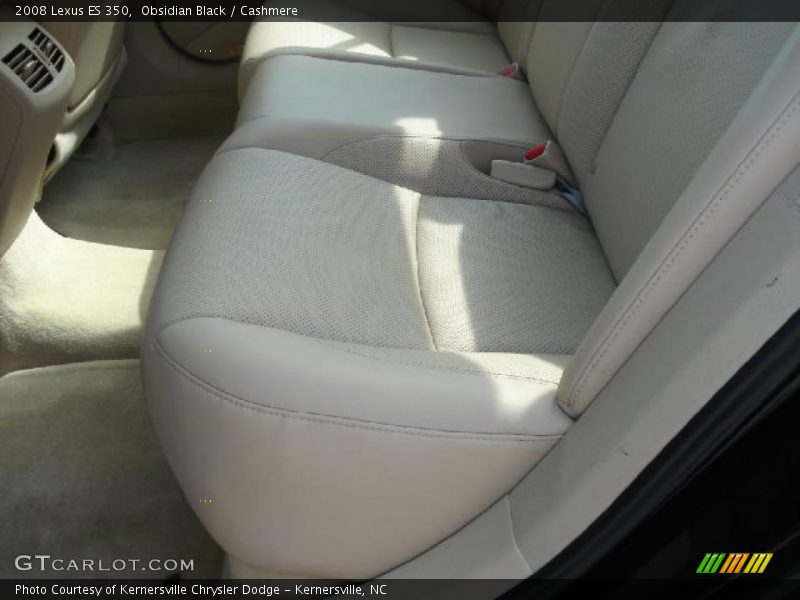 Obsidian Black / Cashmere 2008 Lexus ES 350