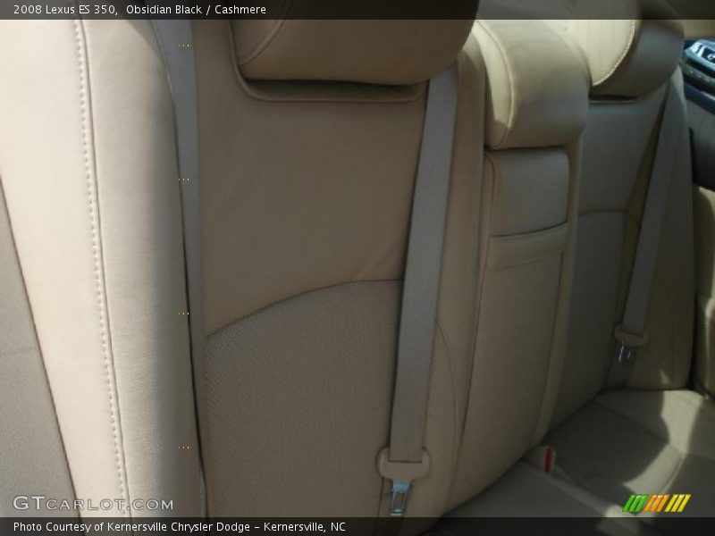Obsidian Black / Cashmere 2008 Lexus ES 350