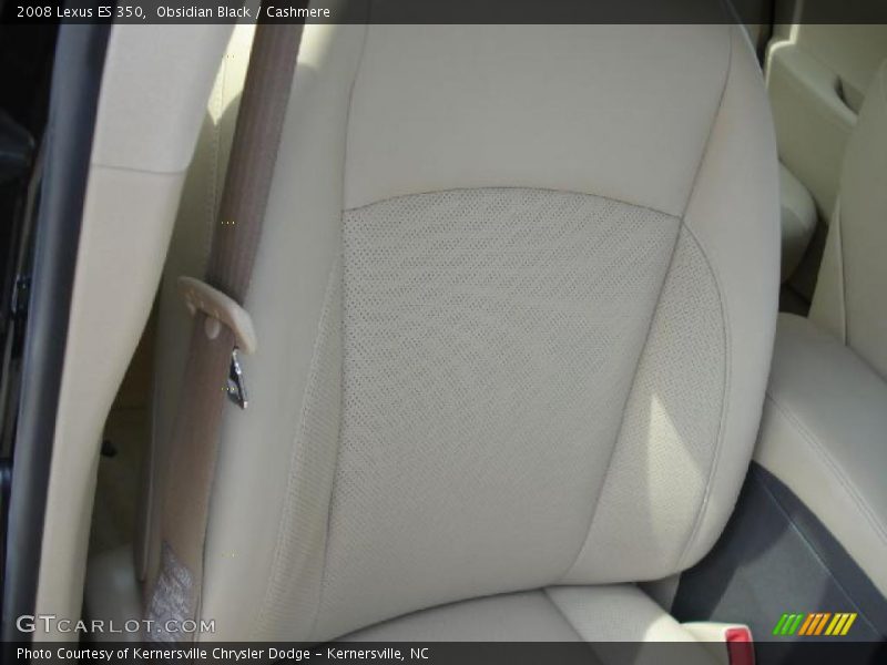 Obsidian Black / Cashmere 2008 Lexus ES 350