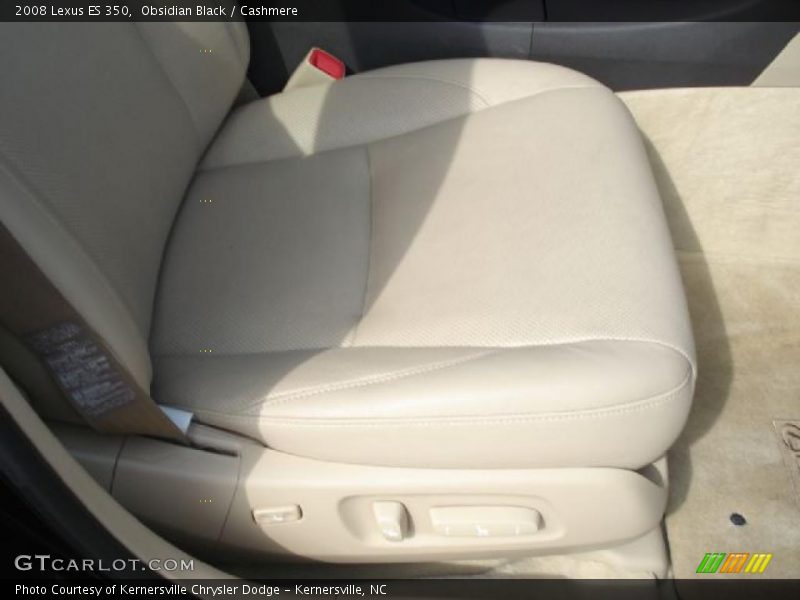 Obsidian Black / Cashmere 2008 Lexus ES 350