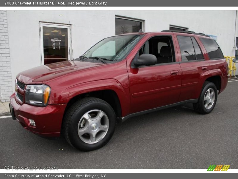 Red Jewel / Light Gray 2008 Chevrolet TrailBlazer LT 4x4