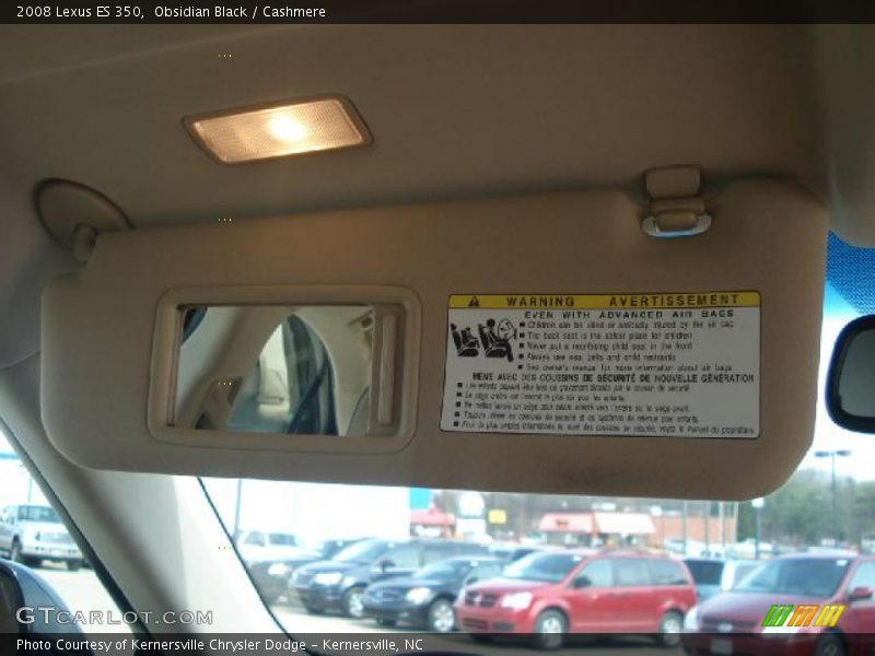 Obsidian Black / Cashmere 2008 Lexus ES 350