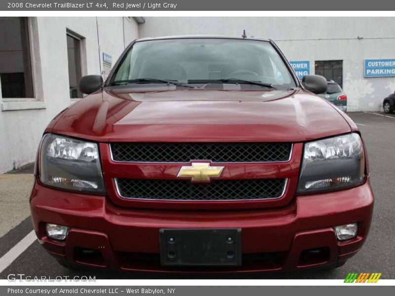 Red Jewel / Light Gray 2008 Chevrolet TrailBlazer LT 4x4