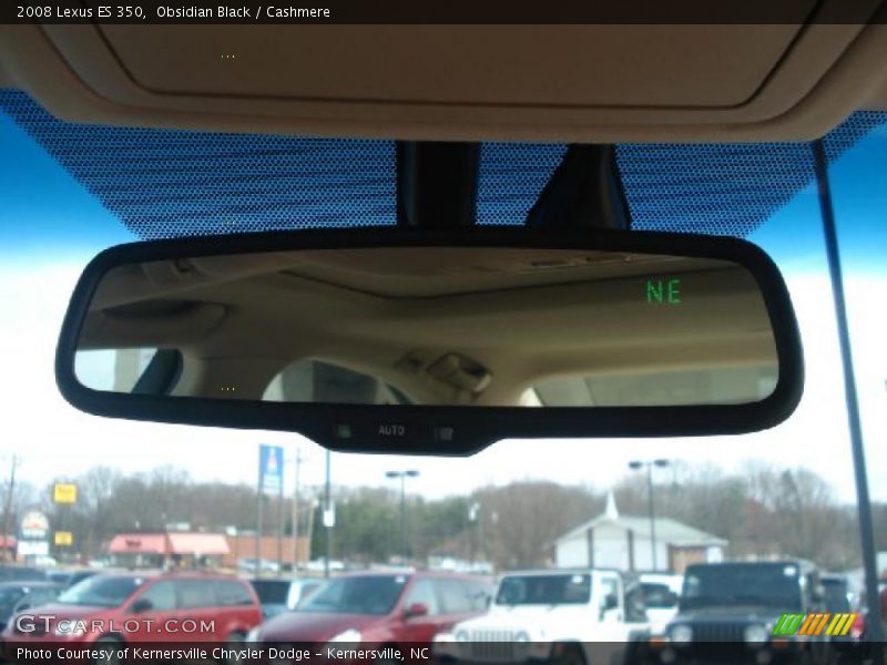 Obsidian Black / Cashmere 2008 Lexus ES 350