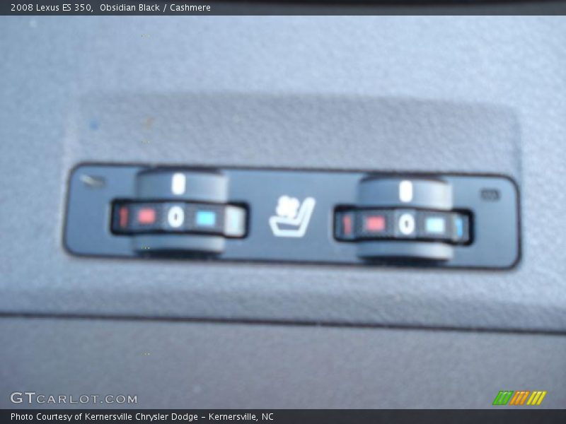 Obsidian Black / Cashmere 2008 Lexus ES 350