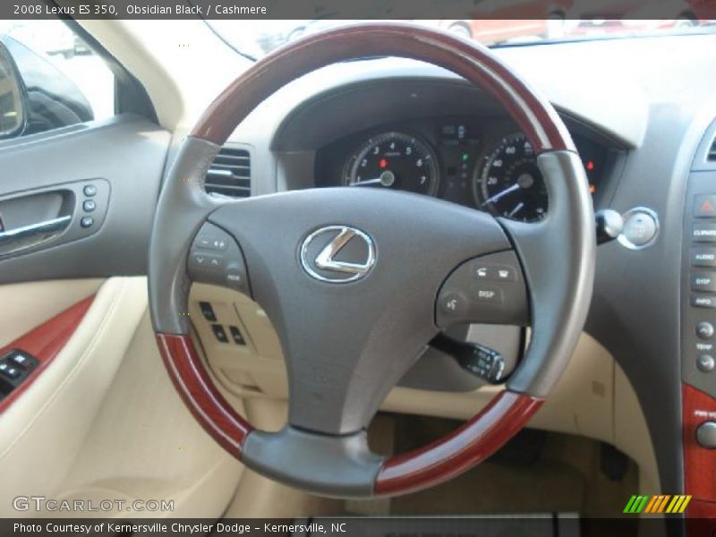 Obsidian Black / Cashmere 2008 Lexus ES 350