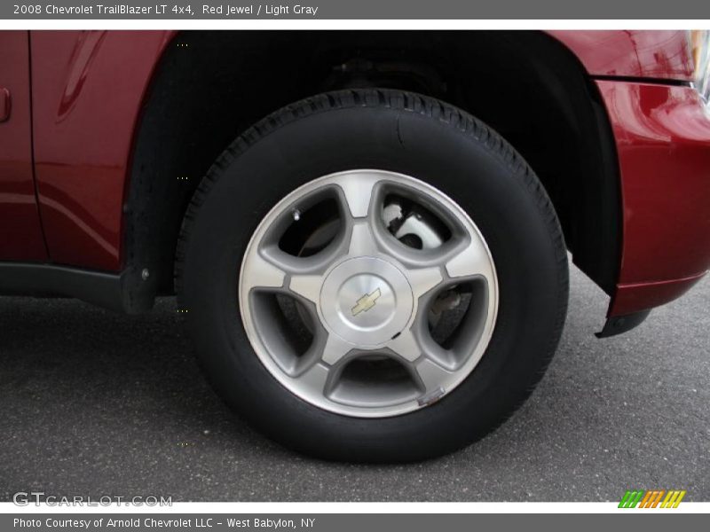 Red Jewel / Light Gray 2008 Chevrolet TrailBlazer LT 4x4