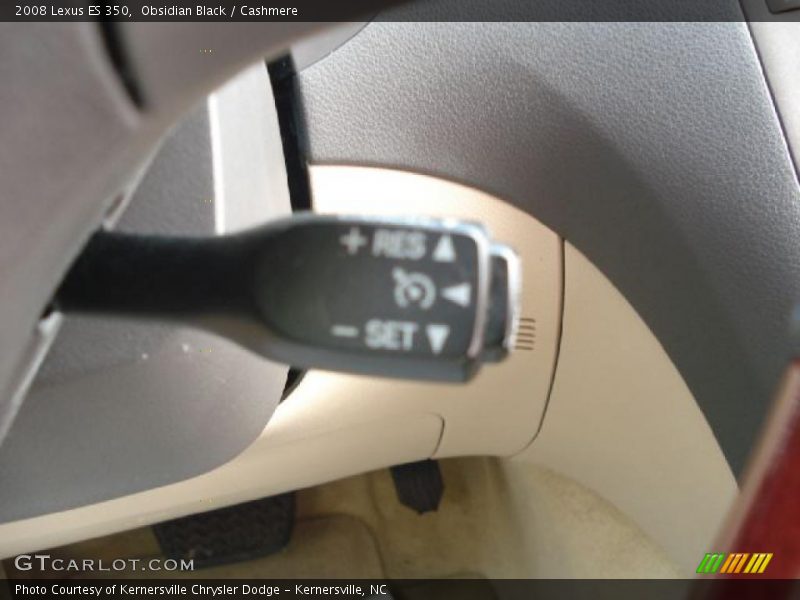 Obsidian Black / Cashmere 2008 Lexus ES 350