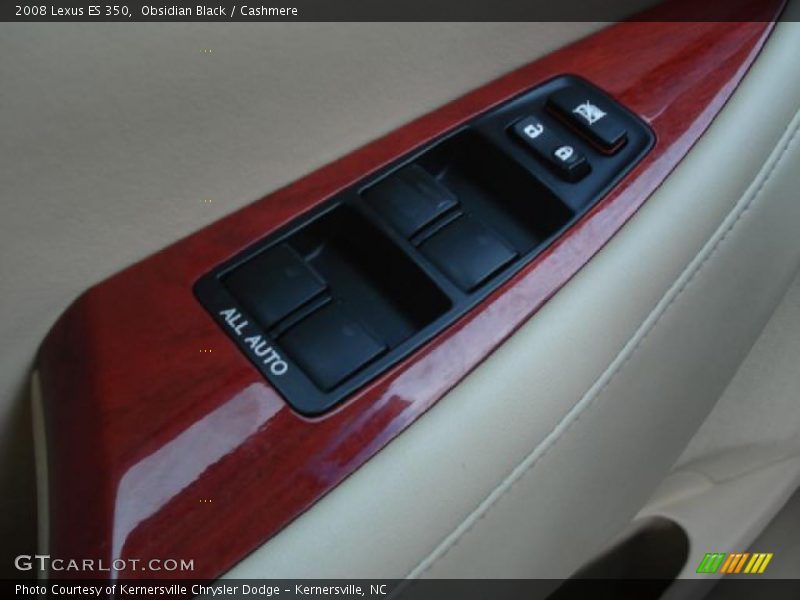 Obsidian Black / Cashmere 2008 Lexus ES 350