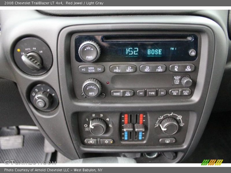 Red Jewel / Light Gray 2008 Chevrolet TrailBlazer LT 4x4