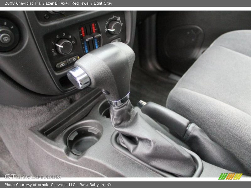 Red Jewel / Light Gray 2008 Chevrolet TrailBlazer LT 4x4