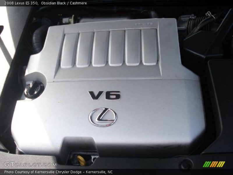 Obsidian Black / Cashmere 2008 Lexus ES 350