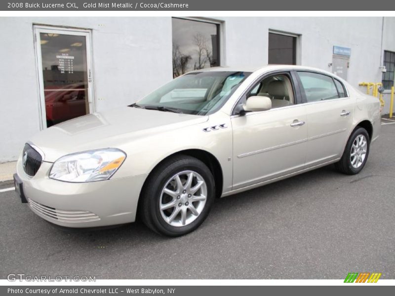 Gold Mist Metallic / Cocoa/Cashmere 2008 Buick Lucerne CXL