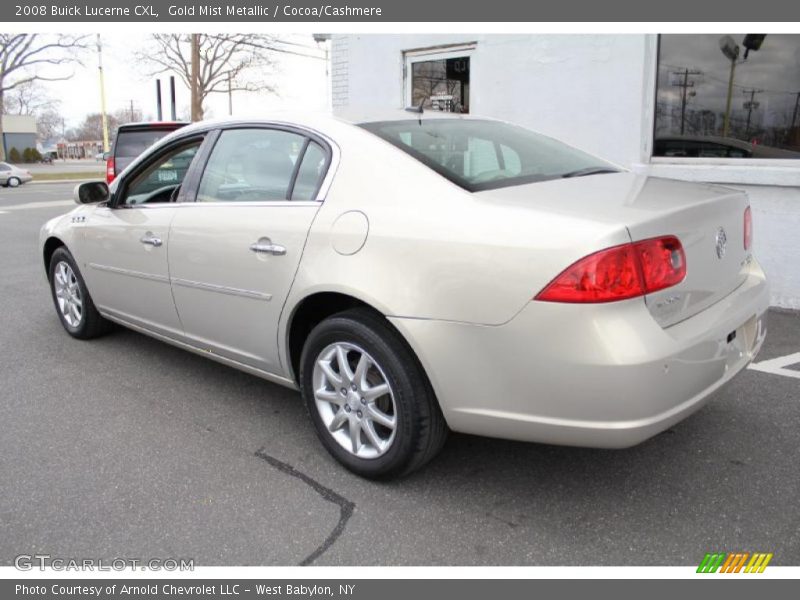 Gold Mist Metallic / Cocoa/Cashmere 2008 Buick Lucerne CXL