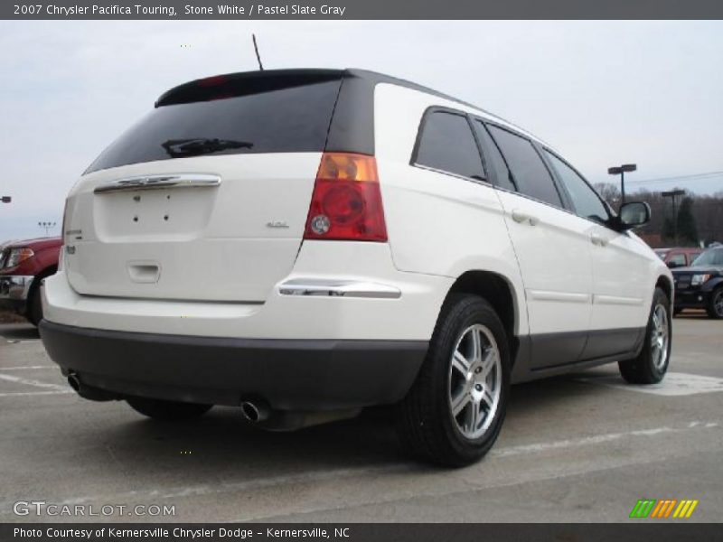 Stone White / Pastel Slate Gray 2007 Chrysler Pacifica Touring