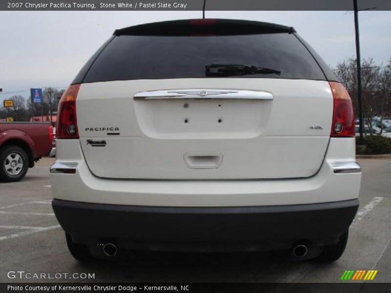 Stone White / Pastel Slate Gray 2007 Chrysler Pacifica Touring