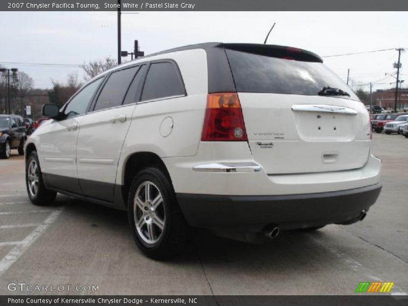 Stone White / Pastel Slate Gray 2007 Chrysler Pacifica Touring