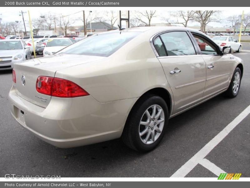 Gold Mist Metallic / Cocoa/Cashmere 2008 Buick Lucerne CXL