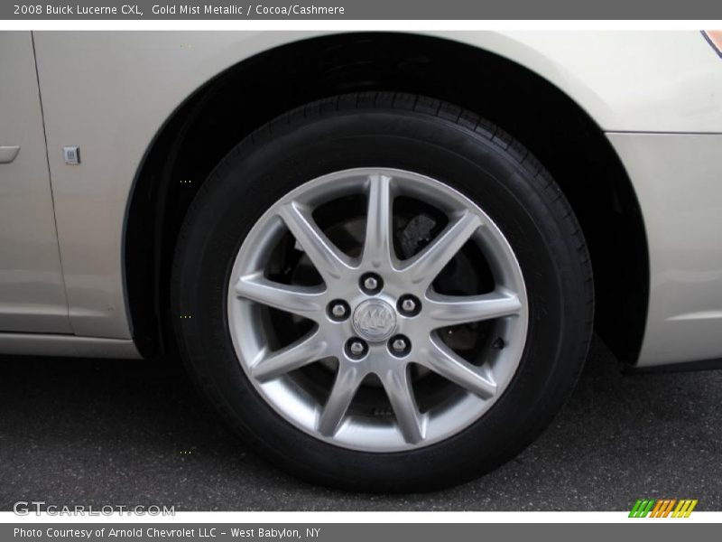 Gold Mist Metallic / Cocoa/Cashmere 2008 Buick Lucerne CXL