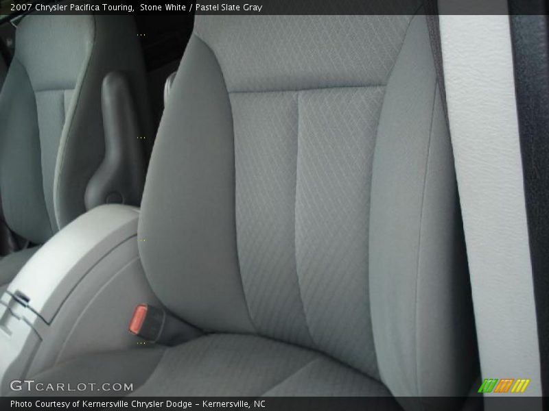 Stone White / Pastel Slate Gray 2007 Chrysler Pacifica Touring