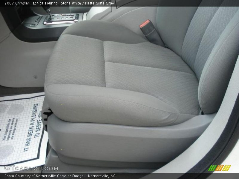 Stone White / Pastel Slate Gray 2007 Chrysler Pacifica Touring