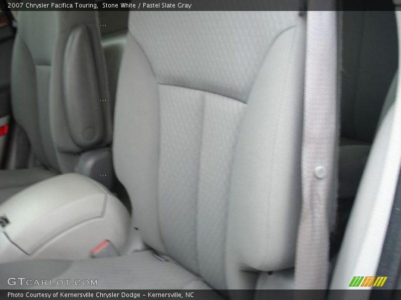 Stone White / Pastel Slate Gray 2007 Chrysler Pacifica Touring